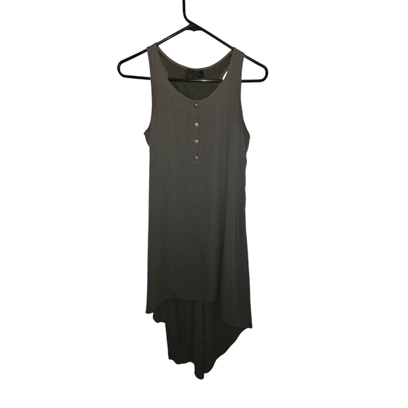 Small Grey High Low Dress - Picture 1 of 2